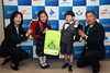 「『黄色いワッペン・交通安全ランドセルカバー贈呈式（浦安市）』」