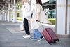 スムーズに動くキャスターで快適旅行を！「春休みの旅行準備は大丈夫ですか！？　キャリーバッグ、スーツケースのキャスター修理もできます！　【合カギ・靴修理はプラスワン！】」