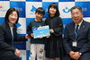 「『読書通帳の贈呈式（浦安市）』」