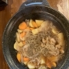 煮込み肉じゃがと豆ご飯でほっと一息しませんか？