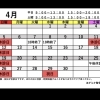 4月スケジュール