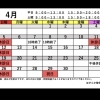 4月スケジュール