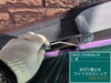 職人直営！丁寧な水切り補修「徳島市方上町T様邸／水切り塗装（錆止め〜中塗り・上塗り完了）の様子」