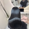 艶やかな黒髪ストレートの仕上がりイメージのご紹介
