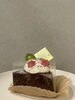 見た目も華やか「小麦粉不使用　優しい口当たりのガトーショコラ🍫」