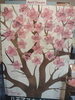 今年はありがたい事にそうそうに桜が咲いています。「4/1はaprildream うそではなく夢を語ろう！　参加していただきありがとうございます。　かなり桜が咲いてきましたがまだ、用紙はありますのでお気軽に書いて貼ってください。東京都八王子市八日町2-3 八王子スカイホテル1Ｆ　夢を書く　」