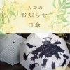 昨年大好評の日傘が今年も入荷しました
