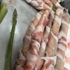 春の味覚・アスパラの肉巻きフライの仕込み風景