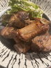 「炭焼きスペアリブでガッツリ晩酌🍺」