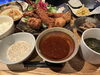 「居酒屋 草の絶品月替りランチ。 4月は海老。」