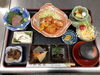 「酢豚とお刺身を楽しむ彩り和定食ランチ」