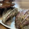 ババの手貝と天然生本マグロ、旬の味わいがそろいました