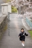 入学する小学校で桜🌸ロケ撮影🌸「桜🌸ロケーション撮影、絶賛撮影中‼️」