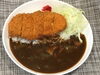 「本日のAランチは　チキンカツカレー🍛」