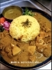 「本日のカレーとアチャール＆バスクチーズケーキのご案内」