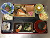 「塩鮭の切り落としがメインの本日の和定食ランチ」