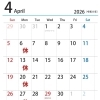 4月の営業日🌸