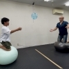 バランスボールで「楽しく体を動かす習慣」を育てています