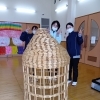 年長さんのお別れ会　カプラ積み木で大きな作品づくりに挑戦しました