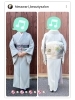 着付け👘二重太鼓「着付け(お太鼓)⭐… 四国中央市 美容室 オゾン 髪質改善 カラー会員  空間除菌 コロナ対策 オゾン殺菌力 ブライダル  成人式 着付け ヘアメイク 美容師 理容師 顔剃り 新居浜市」