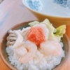 【4/2〜4/7 weekly’s Special 】 えび明太小鉢丼