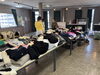 会場の様子「眠っていた着物が主役に。第1回アートパ ネル体験会報告！」