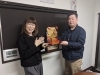 お渡ししました！「五円玉のお神輿が、海を越える支援に！アムダマインズ様へ寄付しました✨」