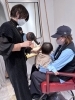 お母さんのお膝でカット 美容室 宝塚 小林 託児所「お母さんのお膝でカット 美容室 宝塚 小林 託児所」