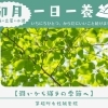 【一日一養】潤いから輝きの季節へ。穀雨・立夏・小満を心地よく過ごす大人の養生