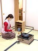 春先の棚「旅箪笥」を使ったお稽古でした🌸「【銀座　裏千家教室】【中央区　茶道教室】春らしい茶道具でお稽古しました🌸」