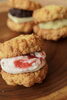 「3種のスコーンサンド🍓🫘🍯」