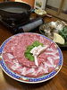国産牛ロース、肩ロース、特製わりした「華かぐらのすき焼き‼️」