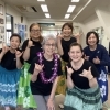 91歳の孝子さん、8年間のフラにMahaloを込めて