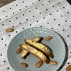 新作焼き菓子「ビスコッティ マンドラ（アーモンド）」できました
