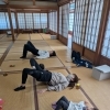 お寺の本堂で、ママが自分に戻れるピラティスタイム