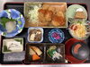 「ヒレカツのトマトソース掛け和定食ランチ」