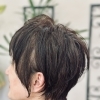 春仕様のショートウルフ。軽さと丸みの大人スタイル