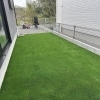 ふわふわのハイテク人工芝で快適空間に。