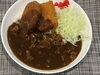 「本日のAランチは　エビカツ&クリームコロッケカレー🍛」