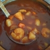 イカとエビのシーフードカレー