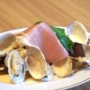 NEW!!『ホワイトアスパラのグリル　アサリと生ハムのクリームソース🐚』