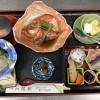 金目鯛の煮付けと小鉢いろいろ和定食ランチ