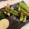 アスパラの炭火焼き