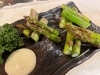 「アスパラの炭火焼き」