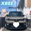 新型クロスビーの納車式✨　ご納車おめでとうございます❣️ タイクツしないSUV スズキ自販愛媛　アリーナ川之江