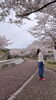 「桜終わったね…我が子とあと何回、一緒に桜を見られるでしょうか」