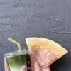 春のお花見にぴったり！抹茶ドリンク＆クレープをテイクアウトで