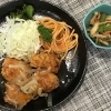 本日のAランチは　鶏竜田揚げ　和風あんかけ