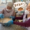小松島市・特別養護老人ホーム千歳苑　認知症対応型デイサービスでおやつクッキング！手作り時間を楽しみました♪
