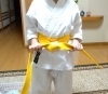 「子供、黄色帯になる(*^^*)」